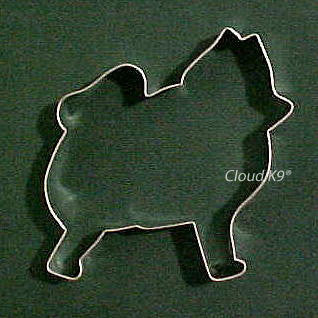 Keeshond Cookie Cutter