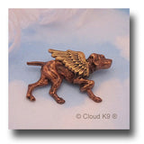 Vizsla Angel Dog Pin Sympathy Gift