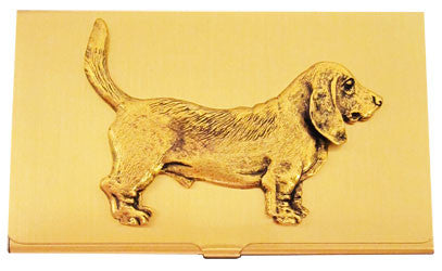 Basset Hound Business Card Case