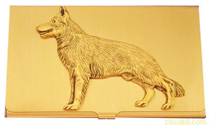 German Shepherd Business Card Case