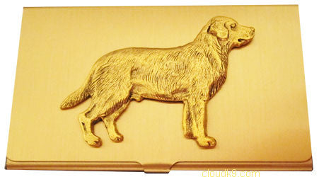 Labrador Retriever Business Card Case (Yellow Lab)