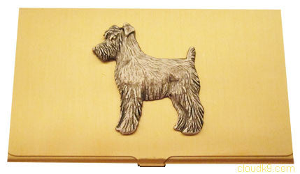 Schnauzer Business Card Case