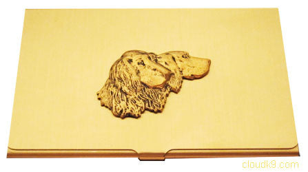 Irish Setter Business Card Case