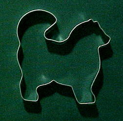 Snow Dog Cookie Cutter