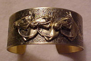 Horse Cuff Bracelet