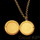 Airedale Locket Necklace (Inside View)