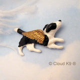 Border Collie Dog Angel Memorial Keepsake