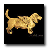 Basset Hound Angel Sympathy Gift