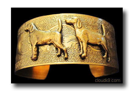 Beagle Cuff Bracelet