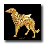 Russian Wolfhound Angel Sympathy Gift