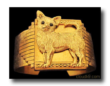 Chihuahua Cuff Bracelet