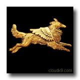 Collie Dog Angel Memorial Jewelry