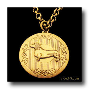 Dachshund Locket Necklace