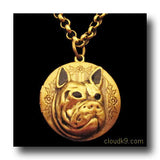 French Bulldog Locket Necklace