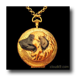 Leonberger Locket Necklace (LARGE Locket)