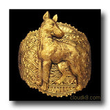 German Shepherd Cuff Bracelet