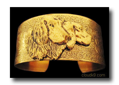 Irish Setter Cuff Bracelet