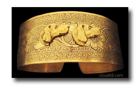 Weimaraner Cuff Bracelet