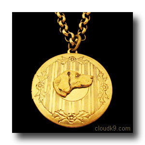 Weimaraner Locket Necklace