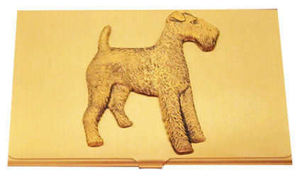 Airedale Terrier Business Card Case