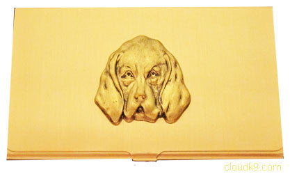 Bloodhound Business Card Case