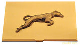 Whippet (Art Deco Style) Business Card Case