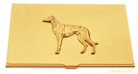 Whippet (Standing) Business Card Case