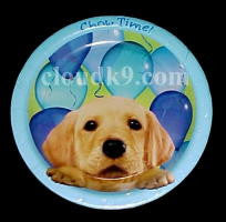 Dog Party Paper Plates (Large=9")
