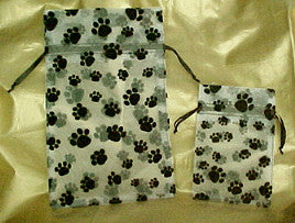 Paw Prints Cloth Gifts Bags