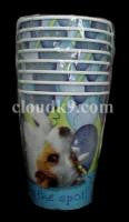 Dog Party Paper Cups (8 cups)