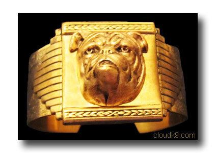 Bulldog Cuff Bracelet