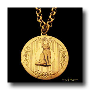 Cat Locket Necklace (Short Haired Cat)