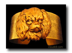 King Charles Spaniel Cuff Bracelet