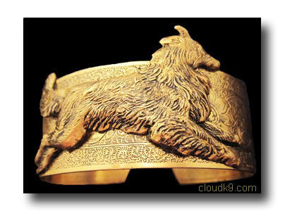 Sheltie Cuff Bracelet (Shetland Sheepdog)