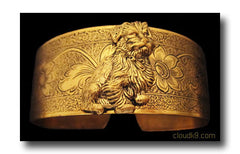 Norfolk Terrier Cuff Bracelet