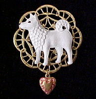 American Eskimo Jewelry Gifts: Brooch Pin